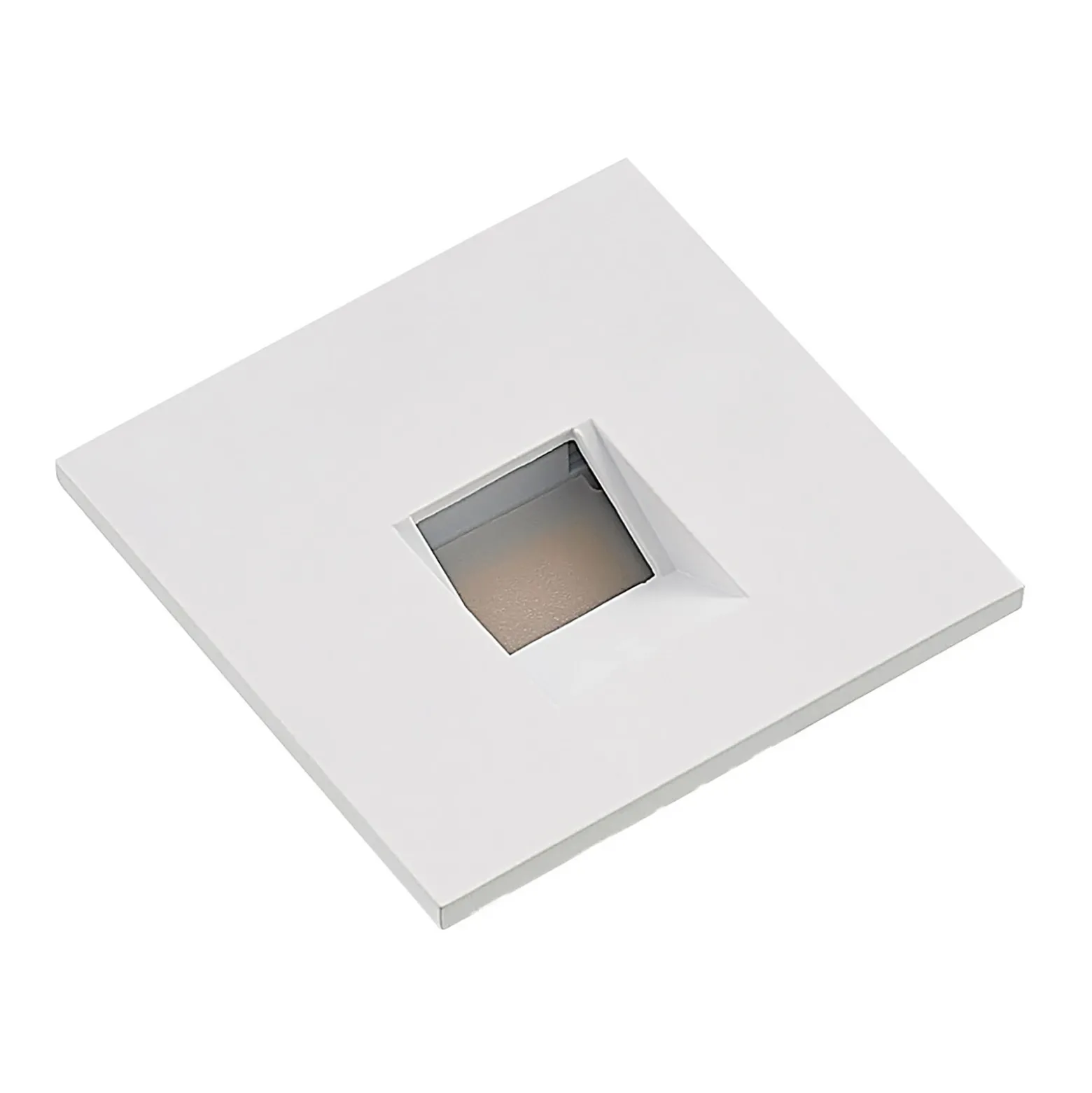 Lámpara empotrable LED Arcchio Vexi, 7,5 cm x 7,5 cm, blanca, CCT