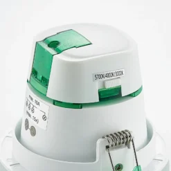 Lámpara empotrable LED Arcchio Katerin, blanca, orientable, juego de 3 unidades