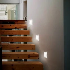Lámpara empotrable LED blanca Klaus para cajas empotrables