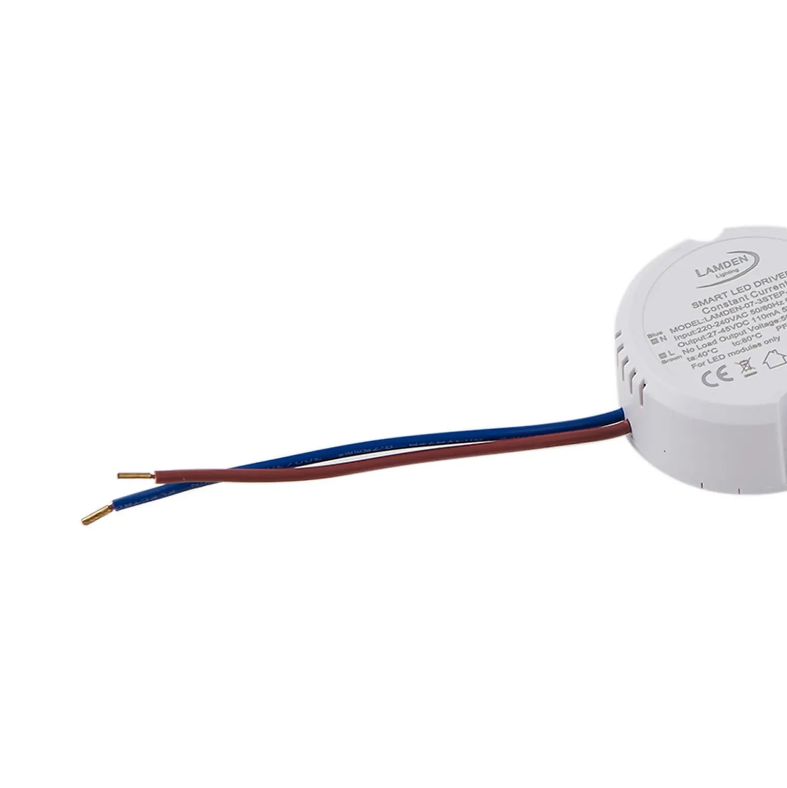 Lámpara empotrable LED Eldrin de Lindby, blanca, barra de luz, 13,1 cm