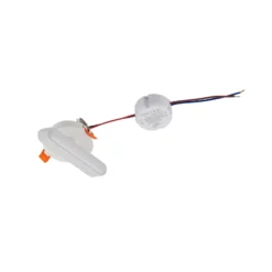 Lámpara empotrable LED Eldrin de Lindby, blanca, barra de luz, 13,1 cm