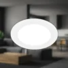 Lámpara empotrable LED Jeft, Ø 17 cm, blanca, 4000K, atenuable