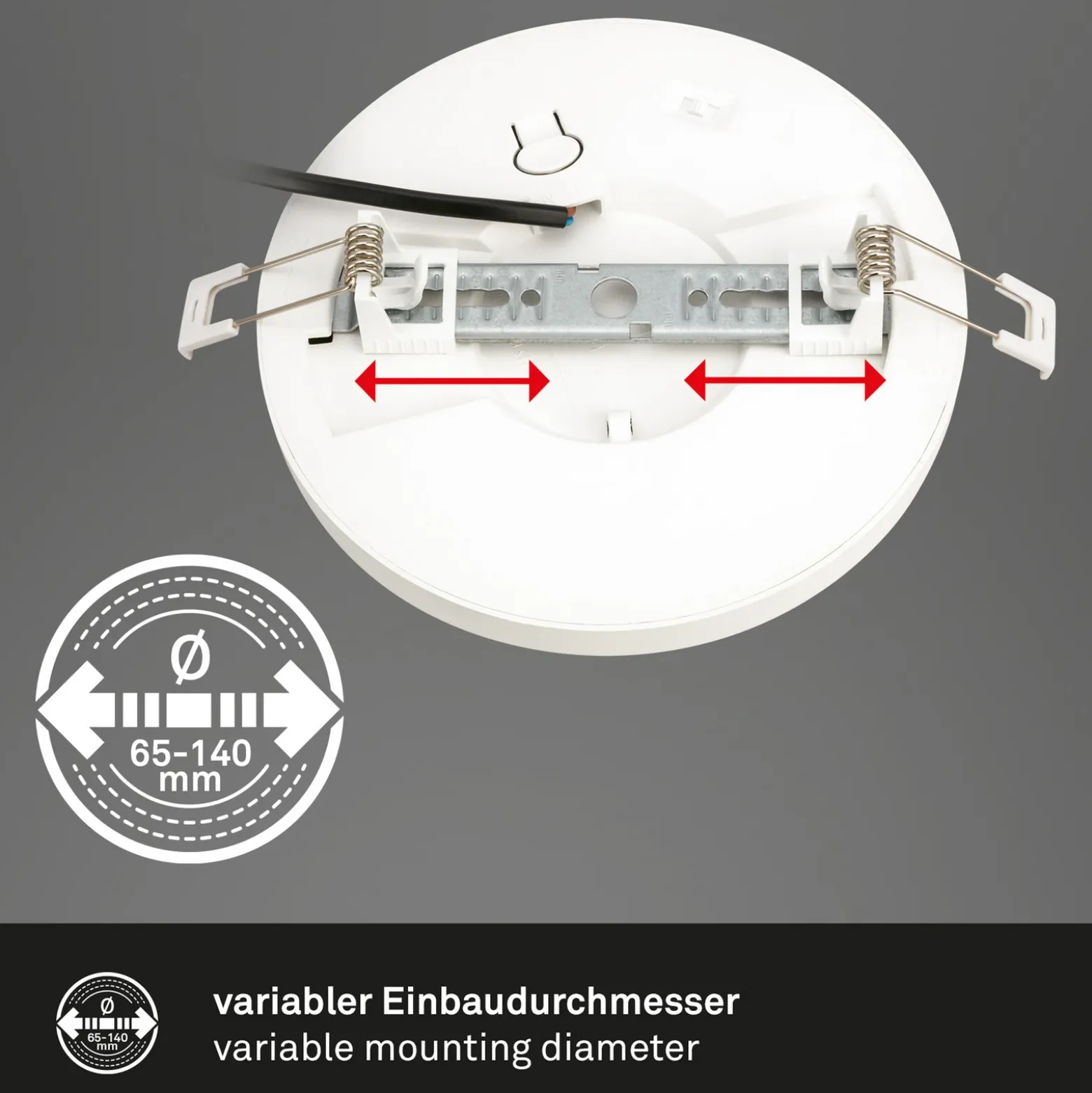 Lámpara empotrable LED 7609 3.000K/4.000K Ø 17 cm