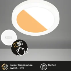 Lámpara empotrable LED 7609 3.000K/4.000K Ø 17 cm