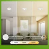 Lámpara empotrable LED Klira, blanca, orientable, atenuable, juego de 3 unidades