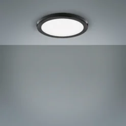 Lámpara empotrable LED LightMe Aqua Plano IP44, negra