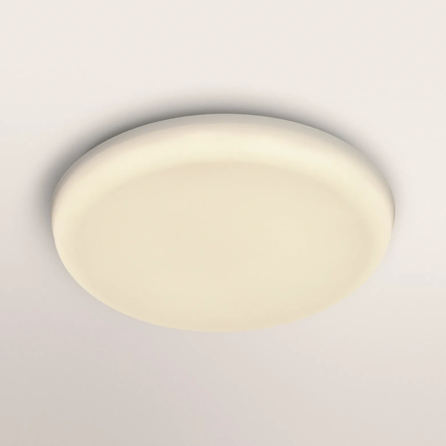 Lámpara empotrable LED OSRAM SLIM, Ø 12 cm, blanca, metal, 3.000 K