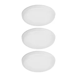 Lámpara empotrable LED OSRAM SLIM, Ø 12 cm, blanca, metal, 3.000 K