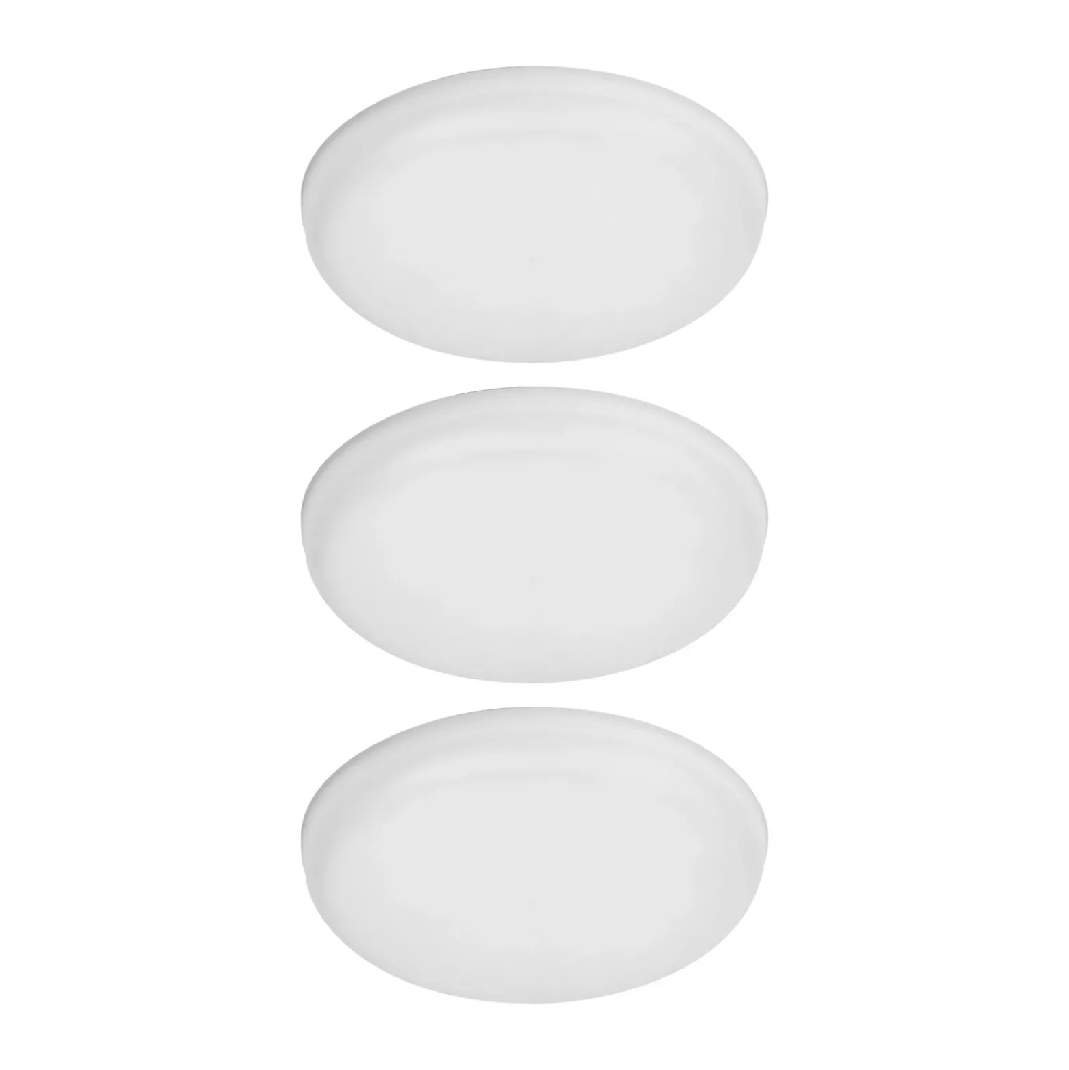 Lámpara empotrable LED OSRAM SLIM, Ø 12 cm, blanca, metal, 3.000 K
