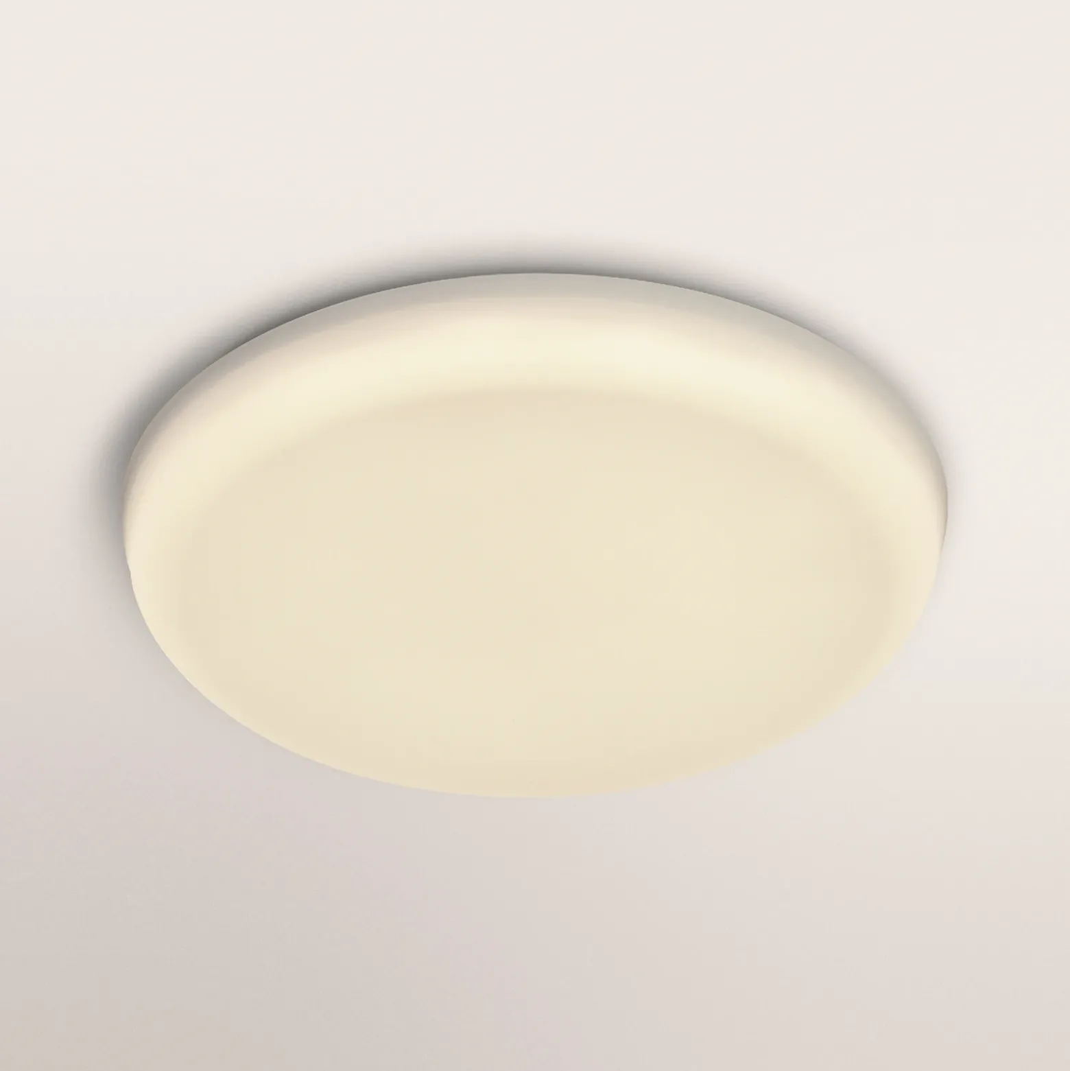 Lámpara empotrable LED OSRAM SLIM, Ø 17 cm, blanca, metal, 3.000 K