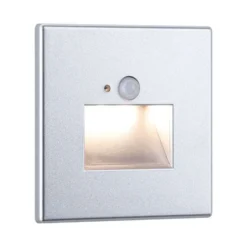 Lámpara empotrable LED Paulmann Edge Quadro Square, cromo mate