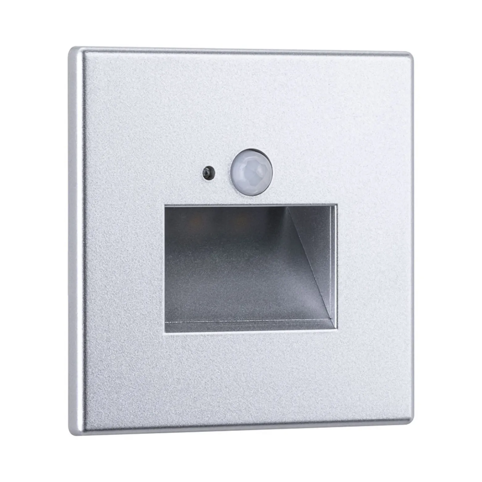 Lámpara empotrable LED Paulmann Edge Quadro Square, cromo mate