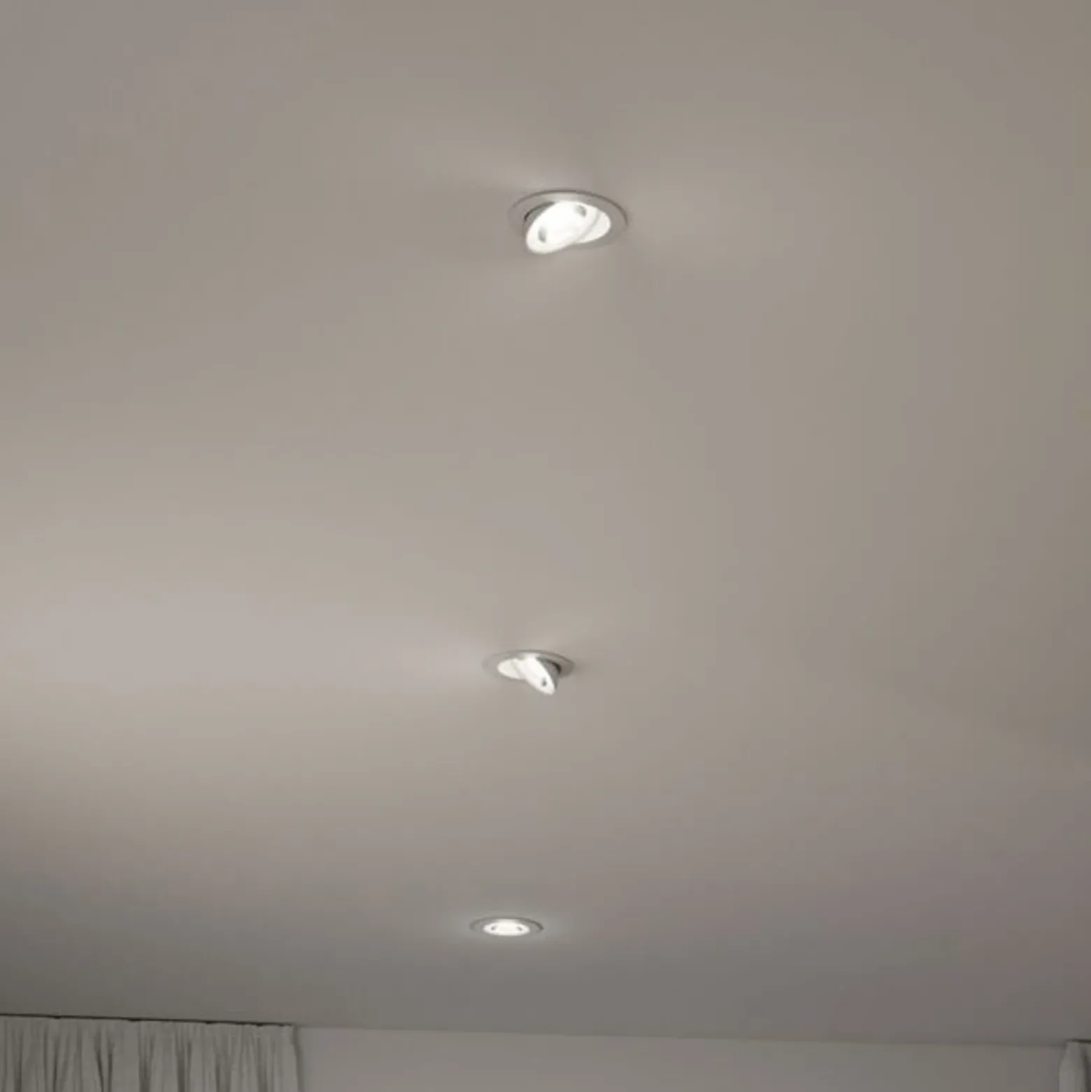 Lámpara empotrable LED Paulmann Aumus White Select CCT, blanca, juego de 3