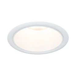 lámpara empotrable LED Paulmann Cole Coin blanca Ø9cm IP44 atenuable, juego de
