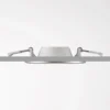Lámpara empotrable LED Prios Cadance, plata, 12 cm, juego de 3, CCT