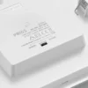 Lámpara empotrable LED Prios Helina, plata, 22 cm, 24 W, atenuable
