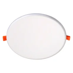 Lámpara empotrable LED Suma, Ø 21,5 cm, blanca, atenuable, IP44