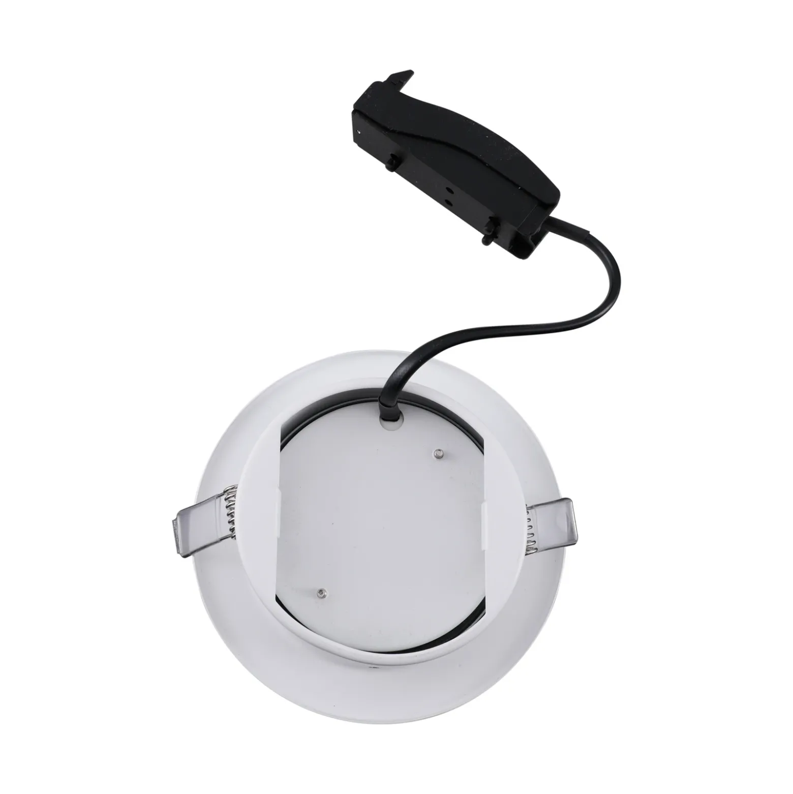 Lámpara empotrable Lindby Jyla, blanco mate, Ø 13 cm, GX53