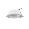 Lámpara empotrable Lindby Jyla, blanco mate, Ø 13 cm, GX53