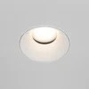 Lámpara empotrable Maytoni Share, blanco/blanco, Ø 10,2 cm, aluminio, GU10