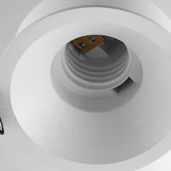 Lámpara empotrable Molto Luce Willi 68R, blanca, aluminio, E27