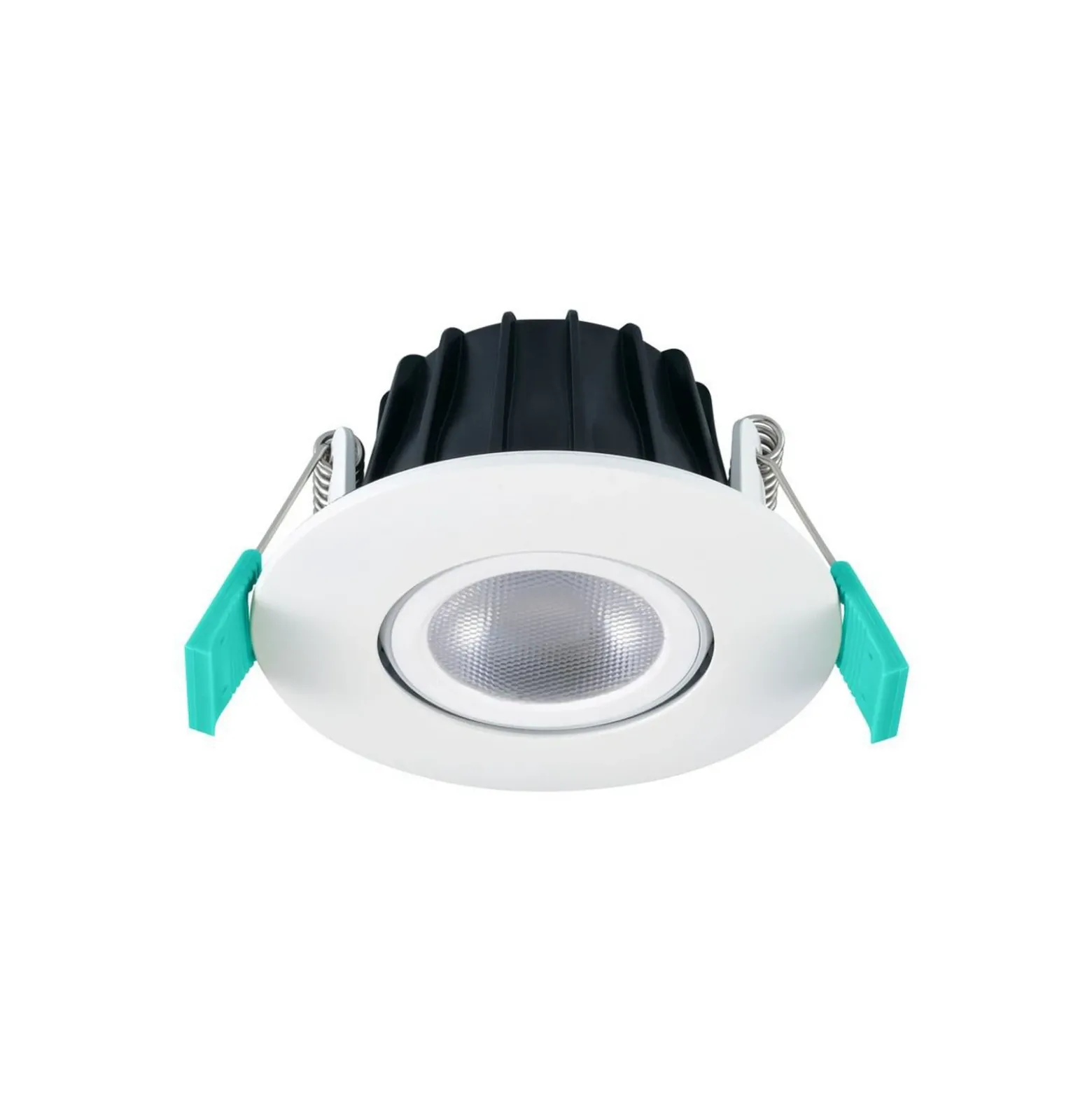 Lámpara empotrable Obico 68 de Sylvania, blanca, IP65, CCT, atenuable