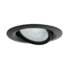 Lámpara empotrable Paulmann Nova Plus negra Ø 9 cm GU5.3/GU10 IP65