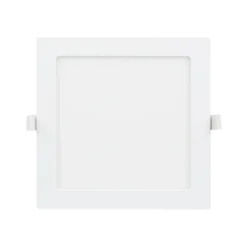Lámpara empotrable Prios LED Helina, blanca, 22 cm, 24 W, atenuable