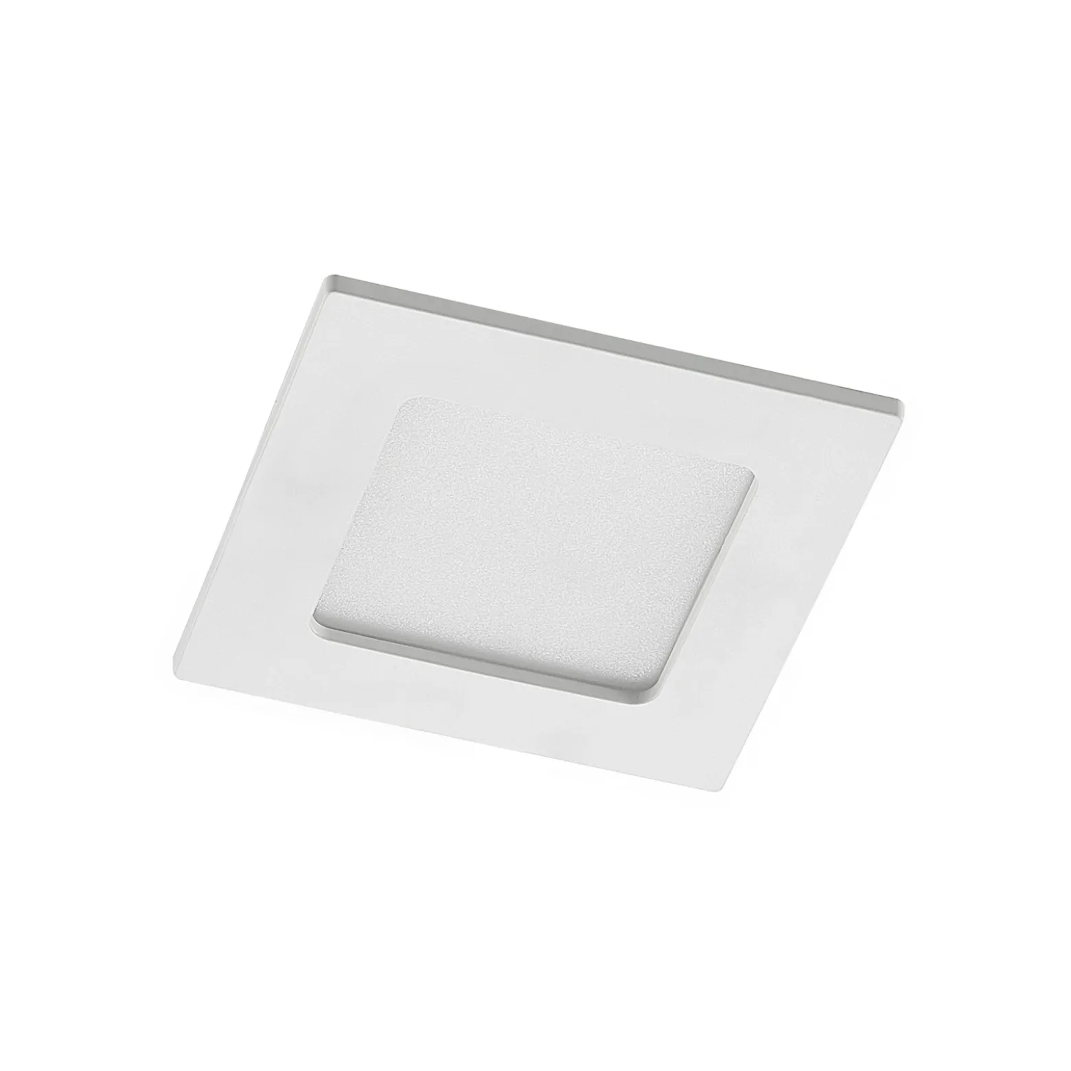 Lámpara empotrable Prios LED Helina, blanca, 11,5 cm, atenuable