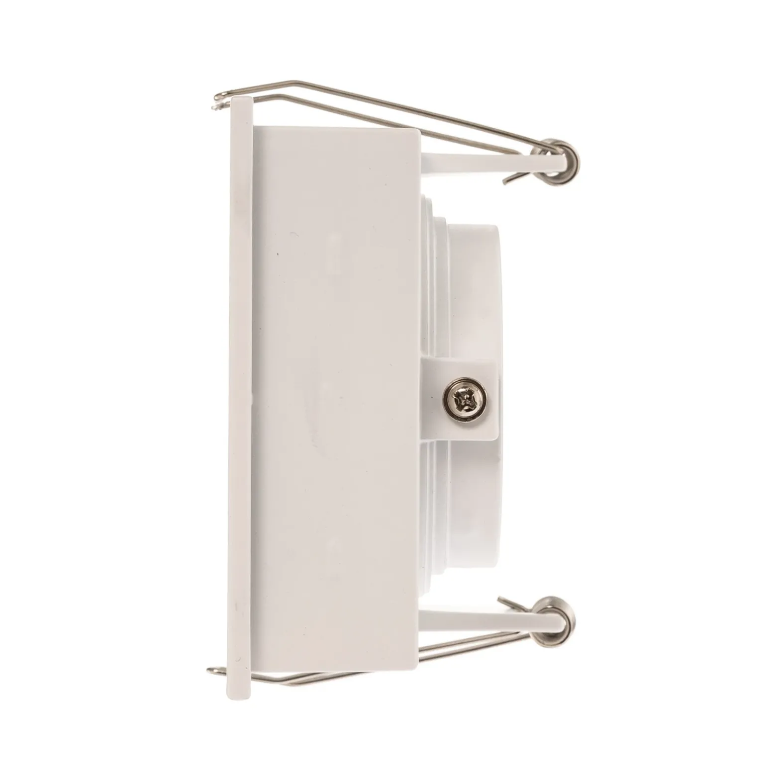 Lámpara empotrada Hyde, 2 luces IP44 en blanco