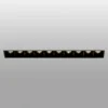 Lámpara empotrada LED Troop Trimless, 10 luces
