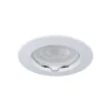 Lámpara empotr. Premium Secure, bajo volt., blanco