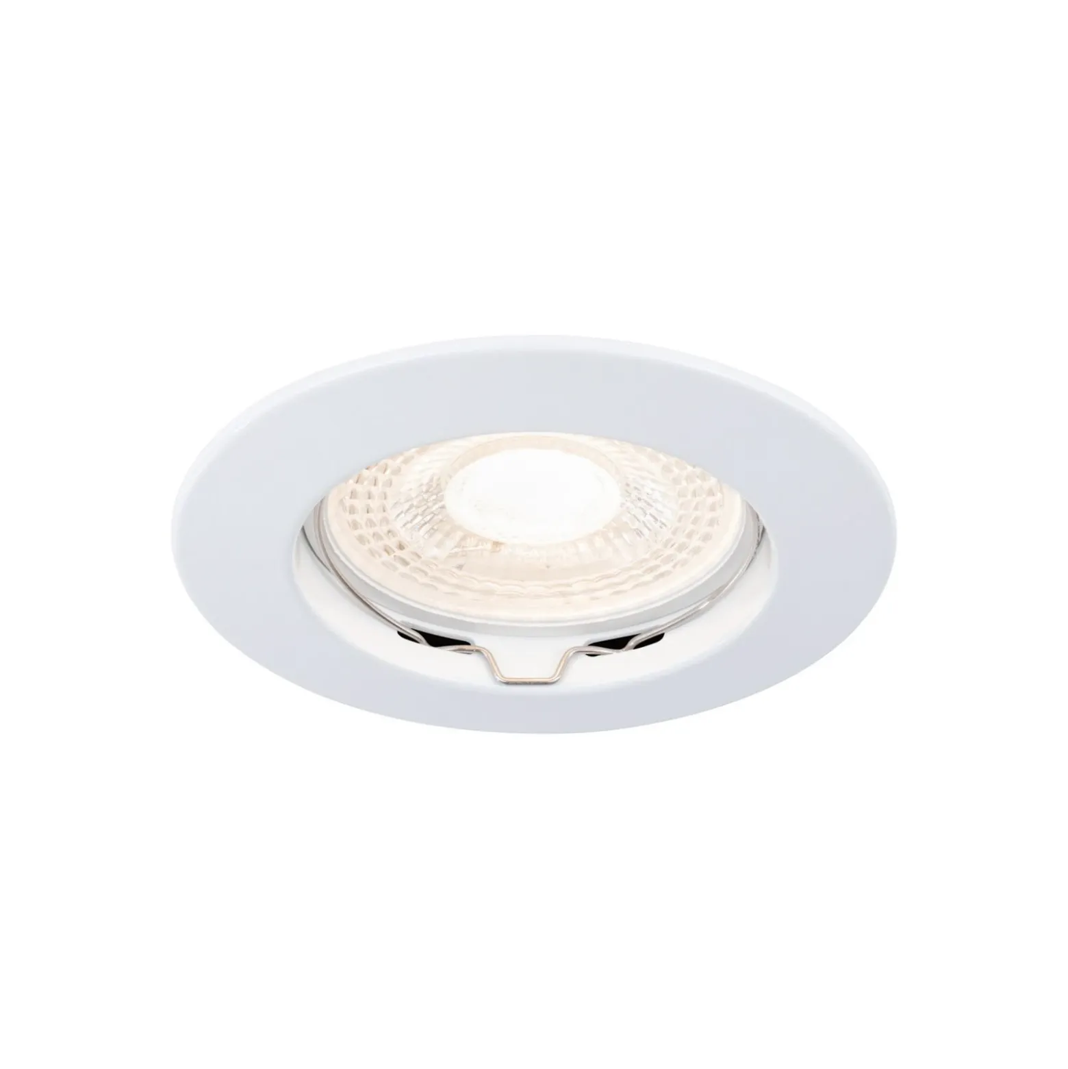 Lámpara empotr. Premium Secure, bajo volt., blanco