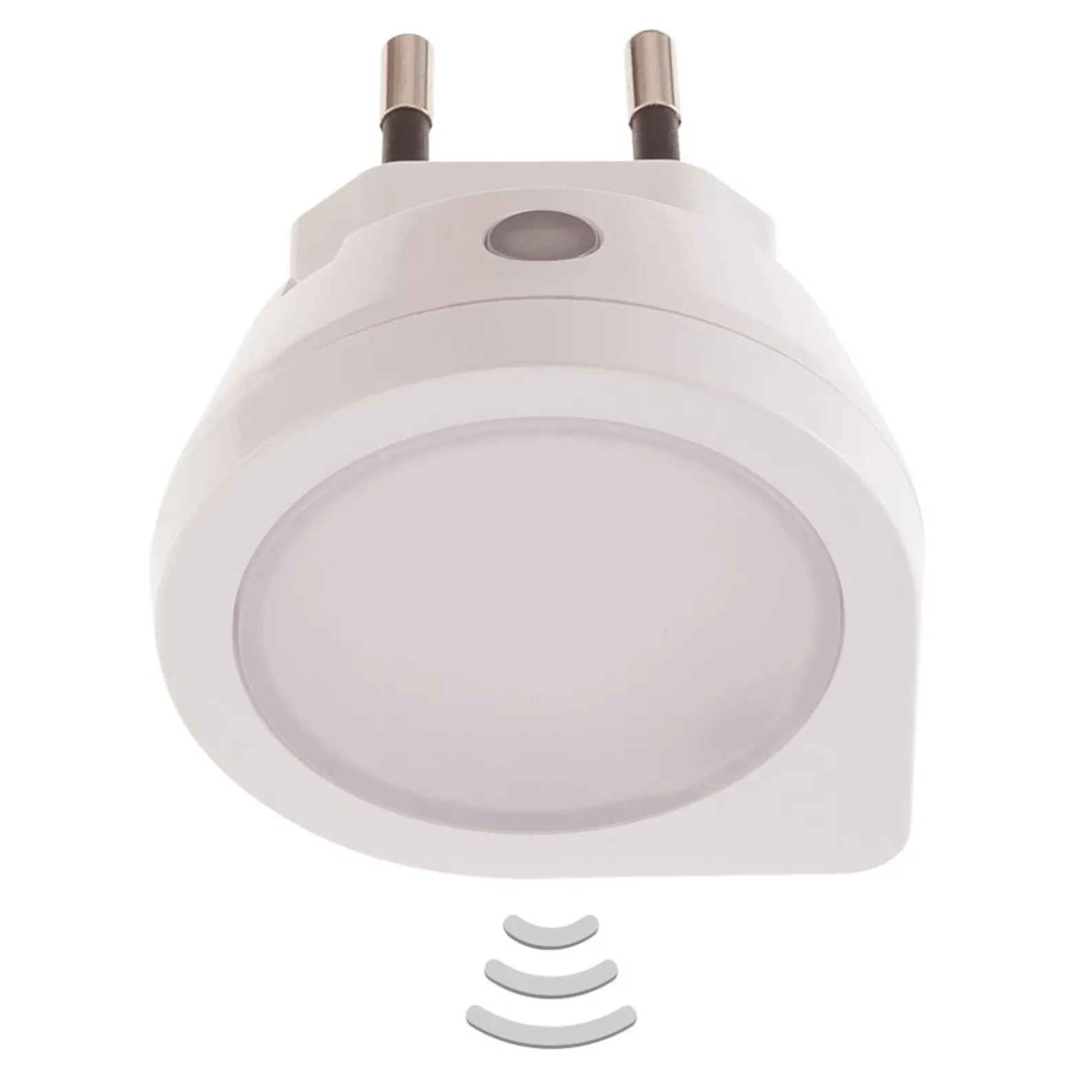 Lámpara enchufe LED lámpara nocturna Luna Sensor