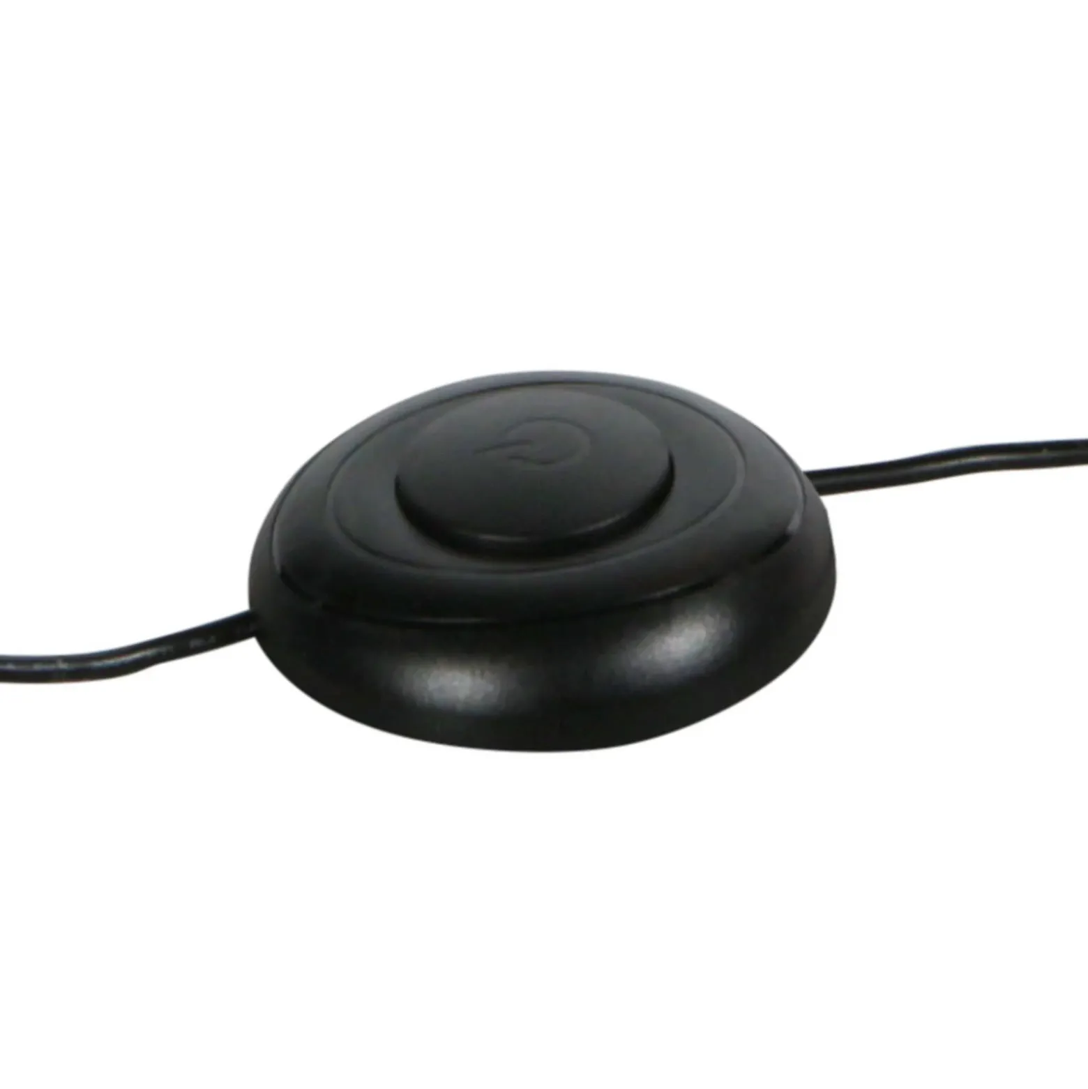 lámpara LED arqueada Ringlux, color acero, metal, CCT, atenuable