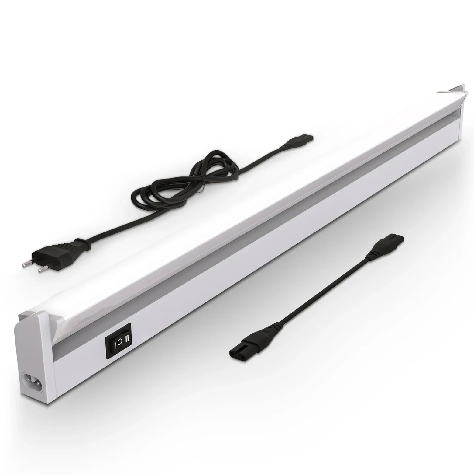 Lámpara LED bajo armario Gina, plateada, 2700 K/4000 K
