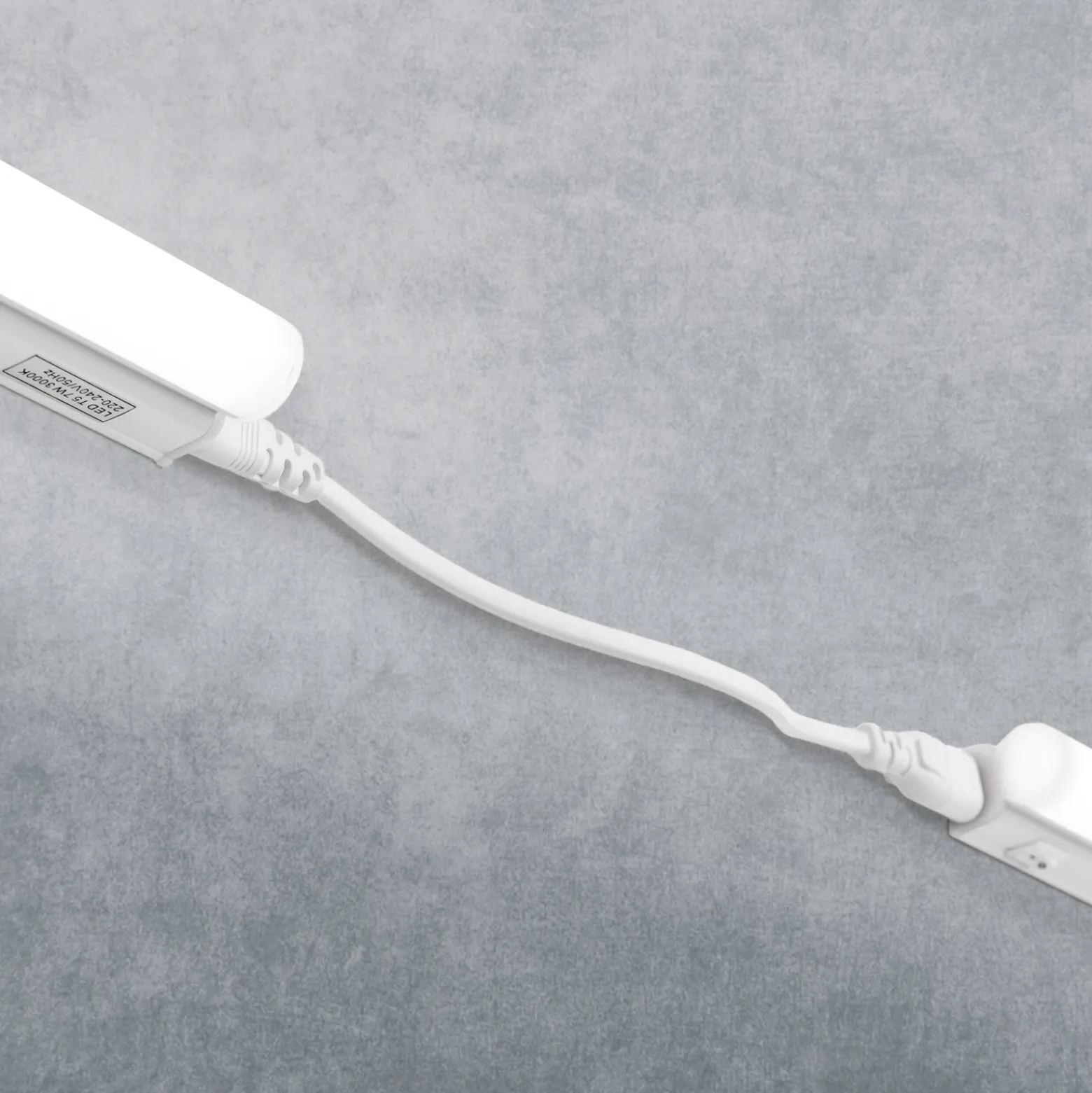 Lámpara LED bajo armario Sally, longitud 57,8 cm, 9 W, T5, opalina