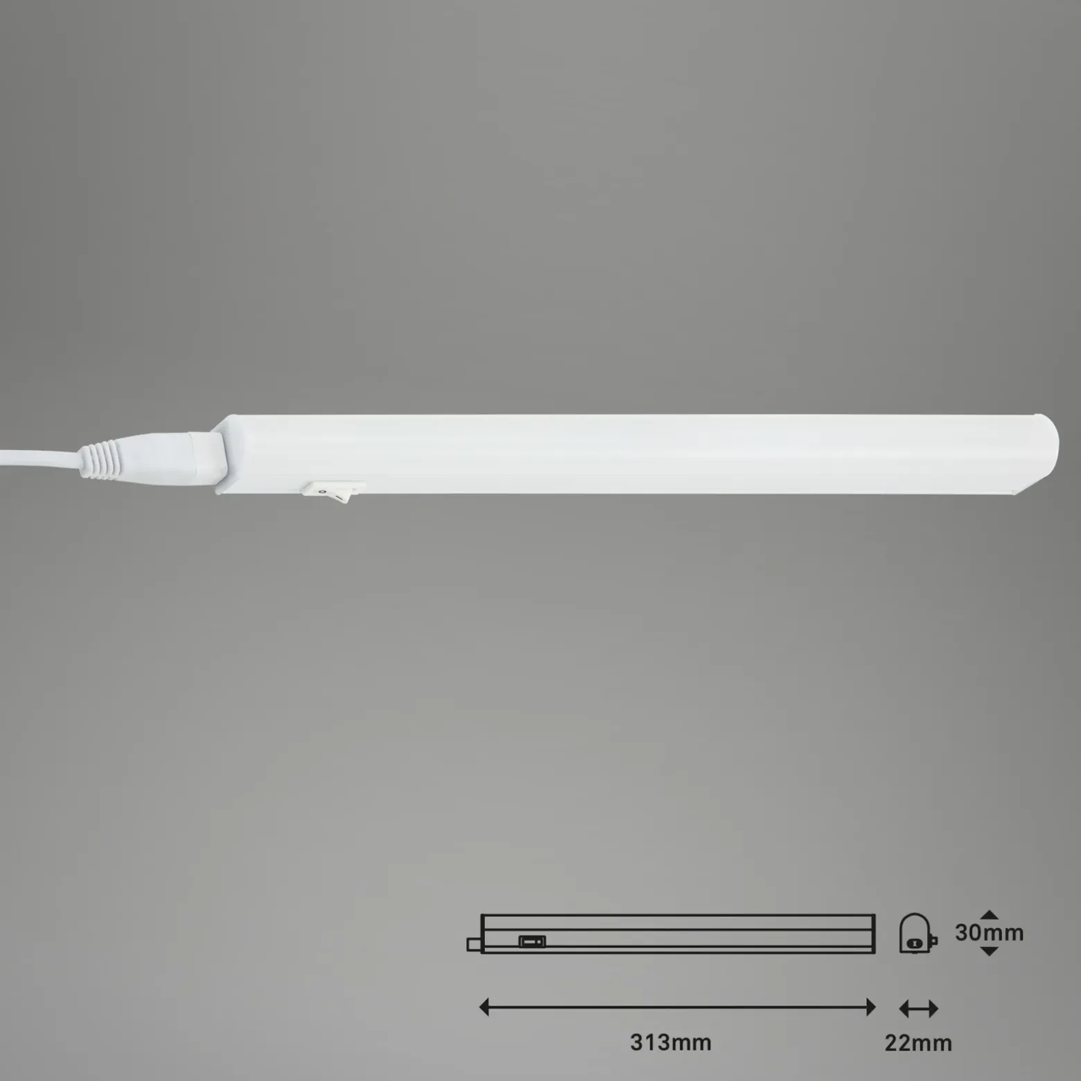 Lámpara LED bajo armario Took 31,3cm 400lm 4.000K
