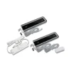 Lámpara LED bajo armario U-Pad F, juego de 2 4.000K negro Sensor