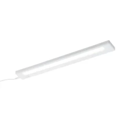 Lámpara LED bajo mueble Alino, blanco, largo 55 cm
