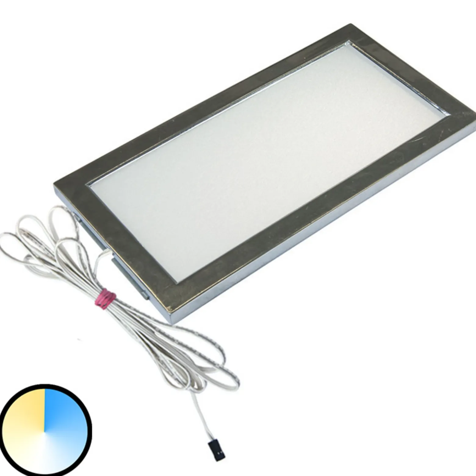 Lámpara LED bajo mueble Dynamic LED Sky, gris, 21 cm, CCT