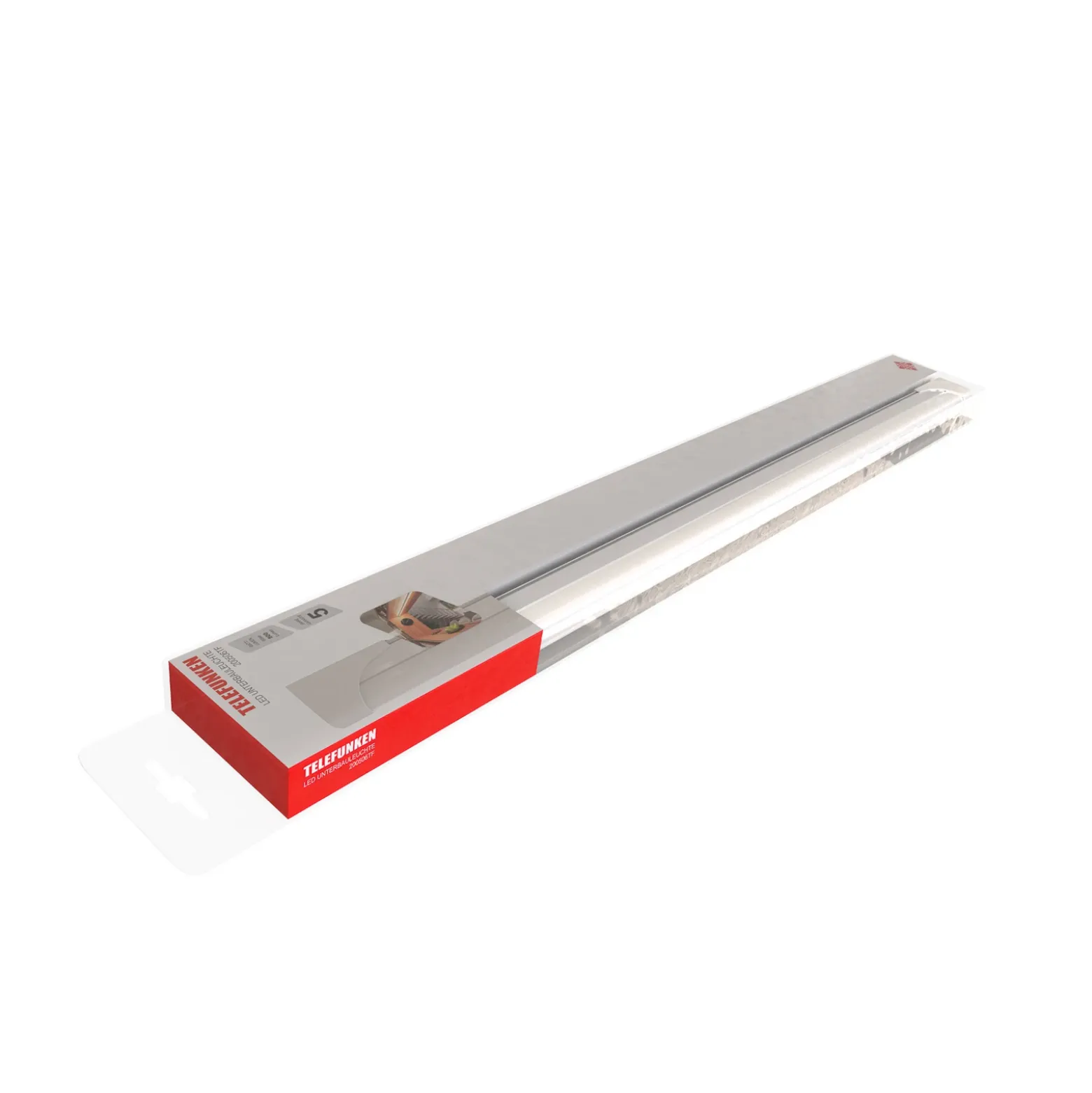 Lámpara LED bajo mueble Hebe, blanca, longitud 57 cm