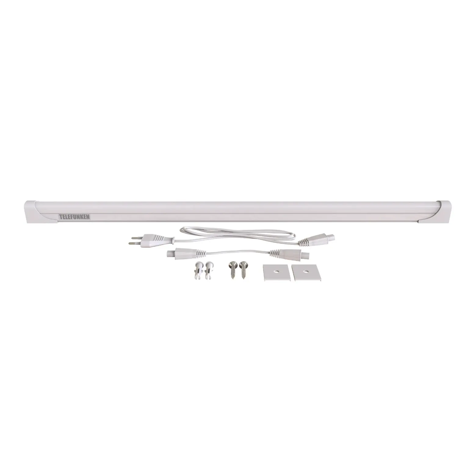 Lámpara LED bajo mueble Hebe, blanca, longitud 57 cm