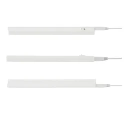 Lámpara LED bajo mueble Hephaistos, blanca, longitud 31 cm