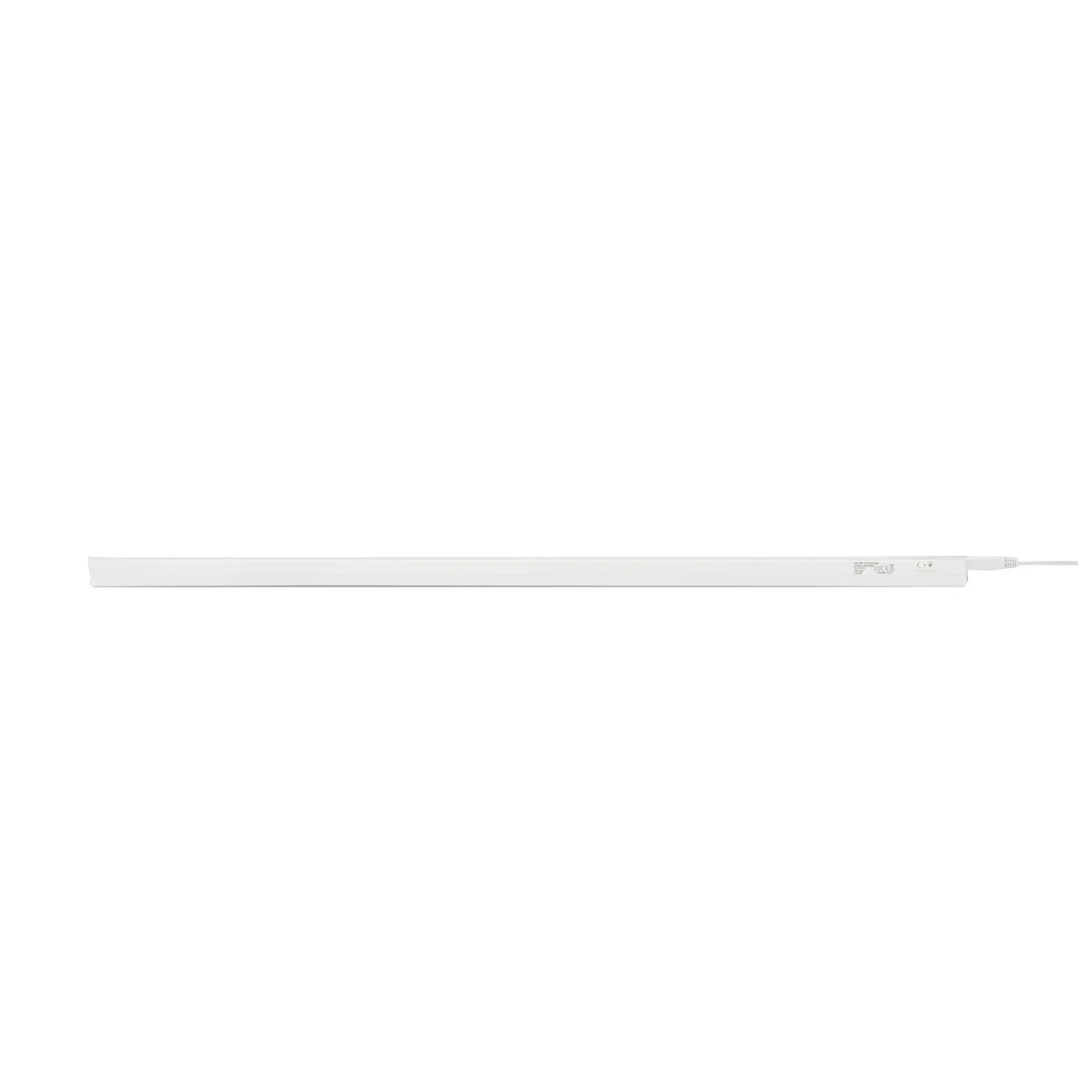 Lámpara LED bajo mueble Hephaistos, blanca, longitud 87 cm