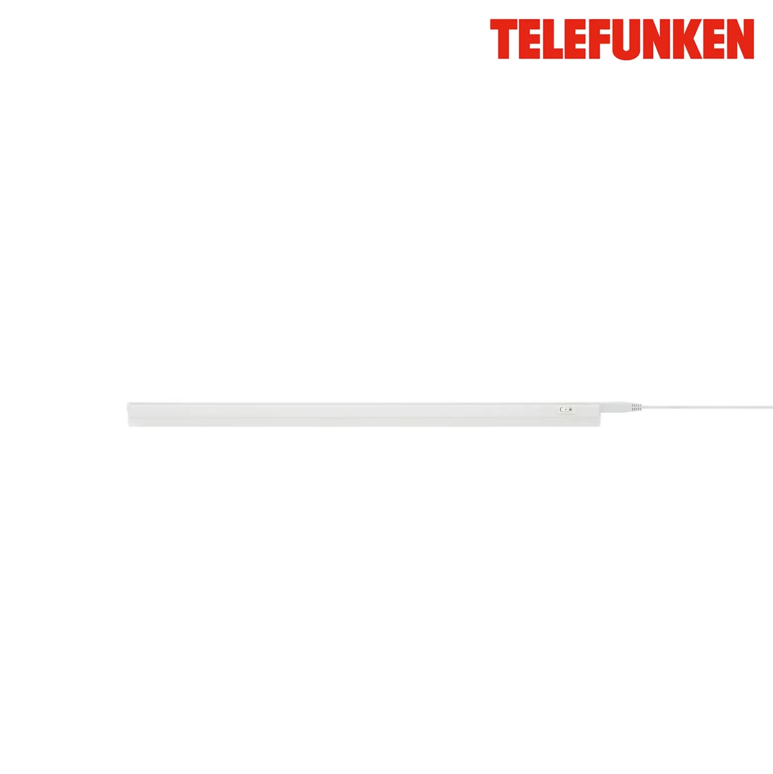 Lámpara LED bajo mueble Hephaistos, blanca, longitud 57 cm