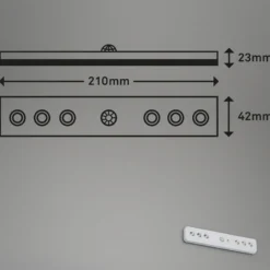 Lámpara LED bajo mueble Lero Indoor sensor batería