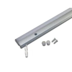 Lámpara LED bajo mueble ModuLite F, aluminio, 90 cm, 4.000 K, aluminio