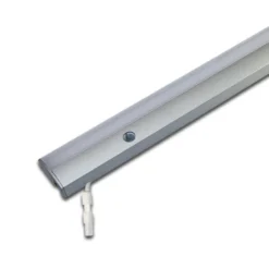 Lámpara LED bajo mueble ModuLite F, aluminio, 60 cm, 4.000 K, aluminio