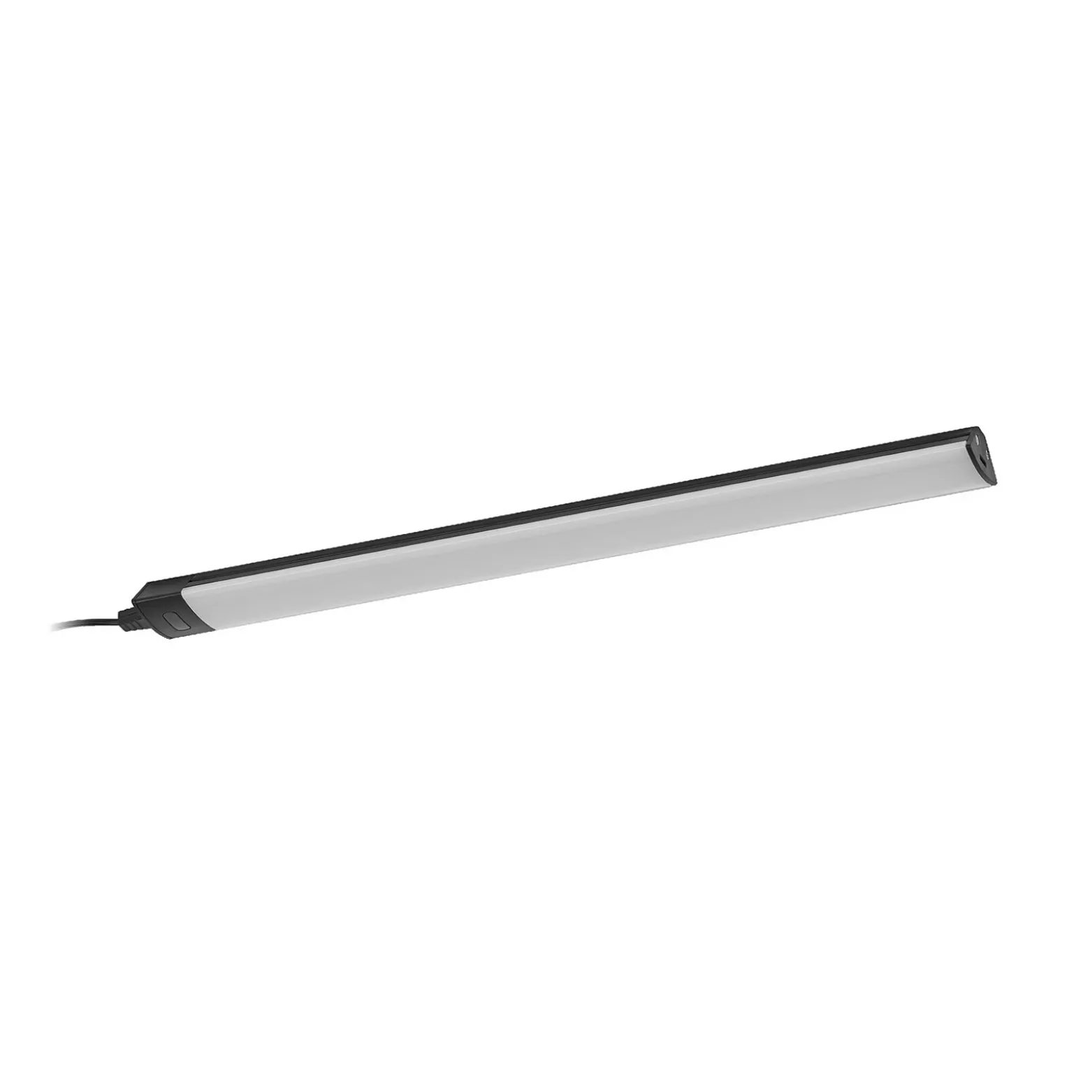 Lámpara LED bajo mueble OSRAM Linear Angle, negra, sensor, 35 cm